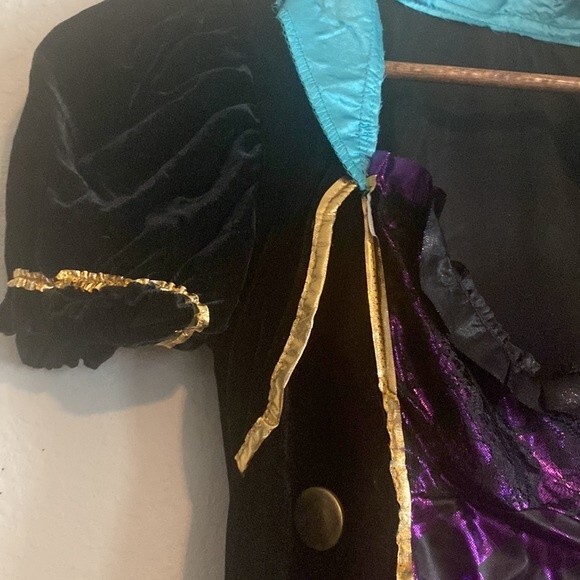 New Miss mad hatter halloween costume Medium (8-10) Holiday Dress Up Fall - Picture 6 of 6